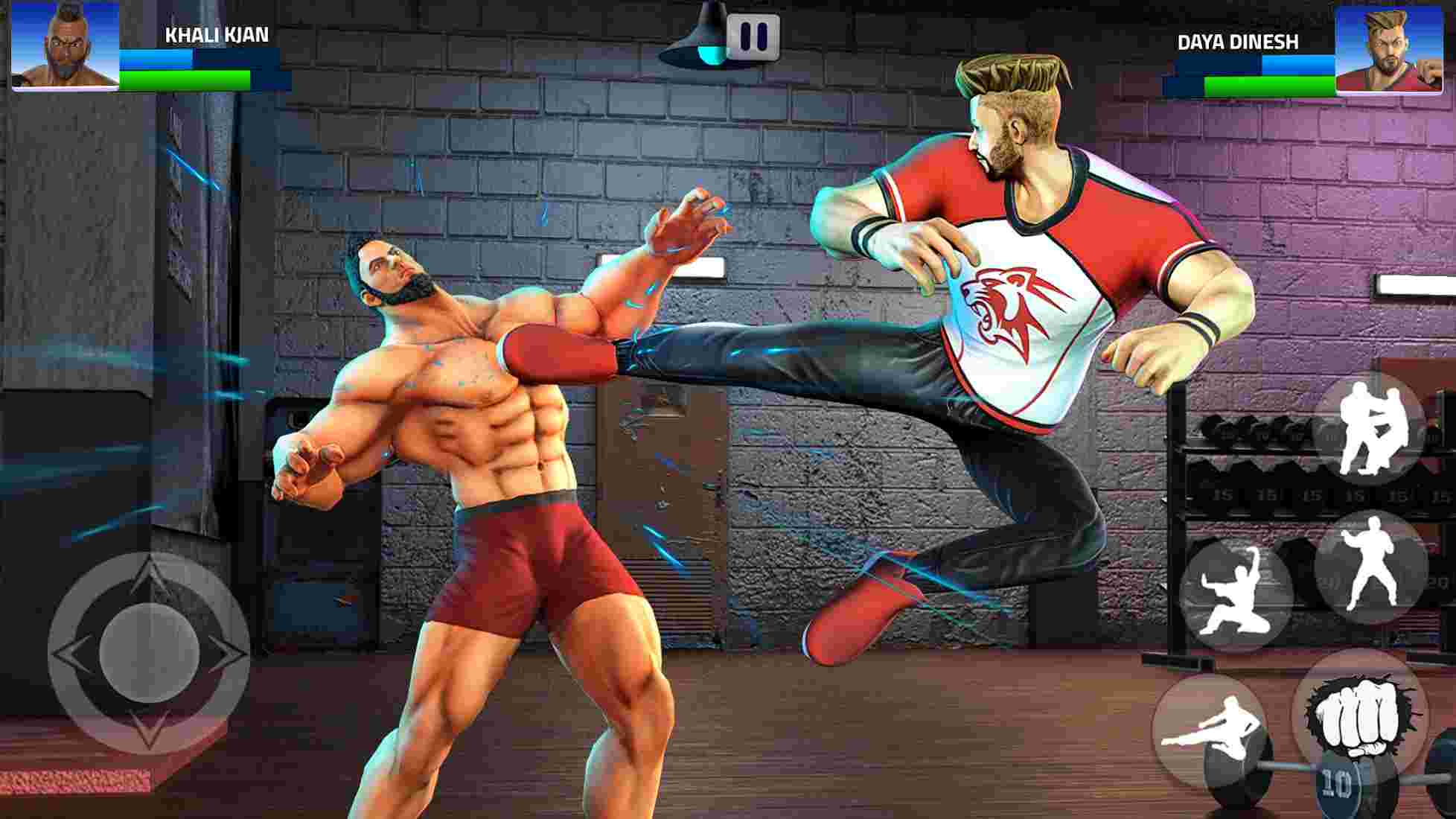 Game Bodybuilder GYM Fighting Game 
